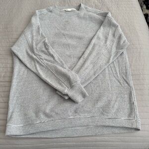 Aerie Light Gray Crewneck Sweatshirt